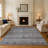 Premium Machine Washable Lampkins AMF1644 Stripes Rug-404173940