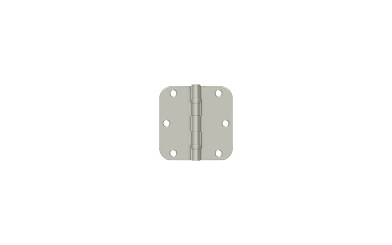 Steel Hinge, Brushed Nickel