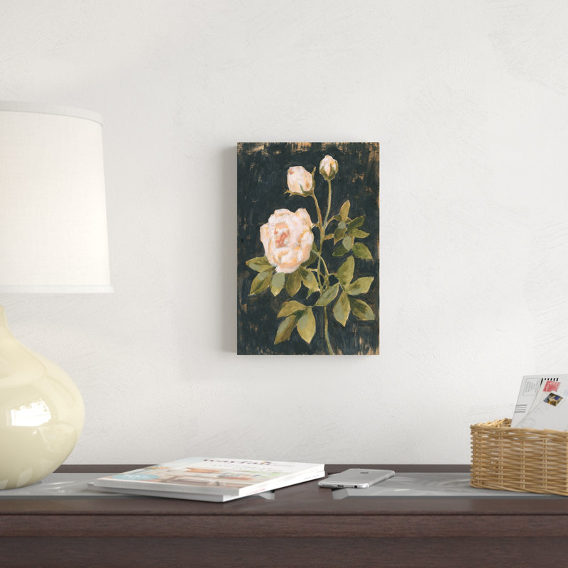 Moody Blooms II, H 12 po x l 8 po