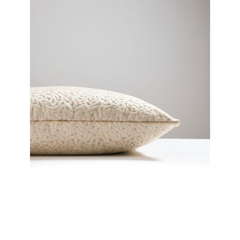 Jardin Pillow Cover & Insert, 22", Square, Pebble Beach