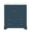 Meuble-lavabo 30 po avec lavabo en céramique