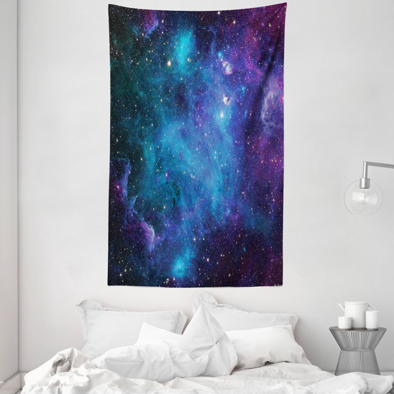 Colourful Mandala Yoga Tapestry, 230cm H x 140cm W