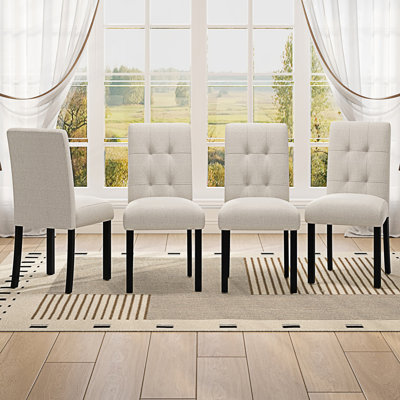 Chaise de salle à manger 4 pièces