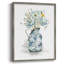 Cottage Garden Blues I, reproduction encadrée - bois massif 47870-689038721