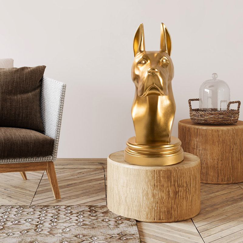 Elegant Decorative Object, Gold Color, 29 x 34 x 65 Inches | 100% Polyester Fabric, Luxurious Design | Perfect for Home Décor, Living Room & Office Spaces, Adds a Touch of Sophistication and Style