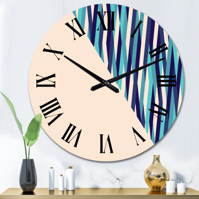 Horloge murale surdimensionnée