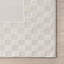 Kalina High-Low Checkered Bordered Area Rug-472482979