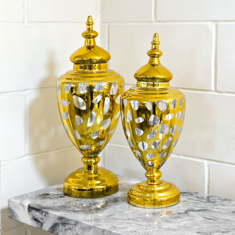 Mildred Decorative Urns & Jars, 49cm H x 19cm W x 19cm D