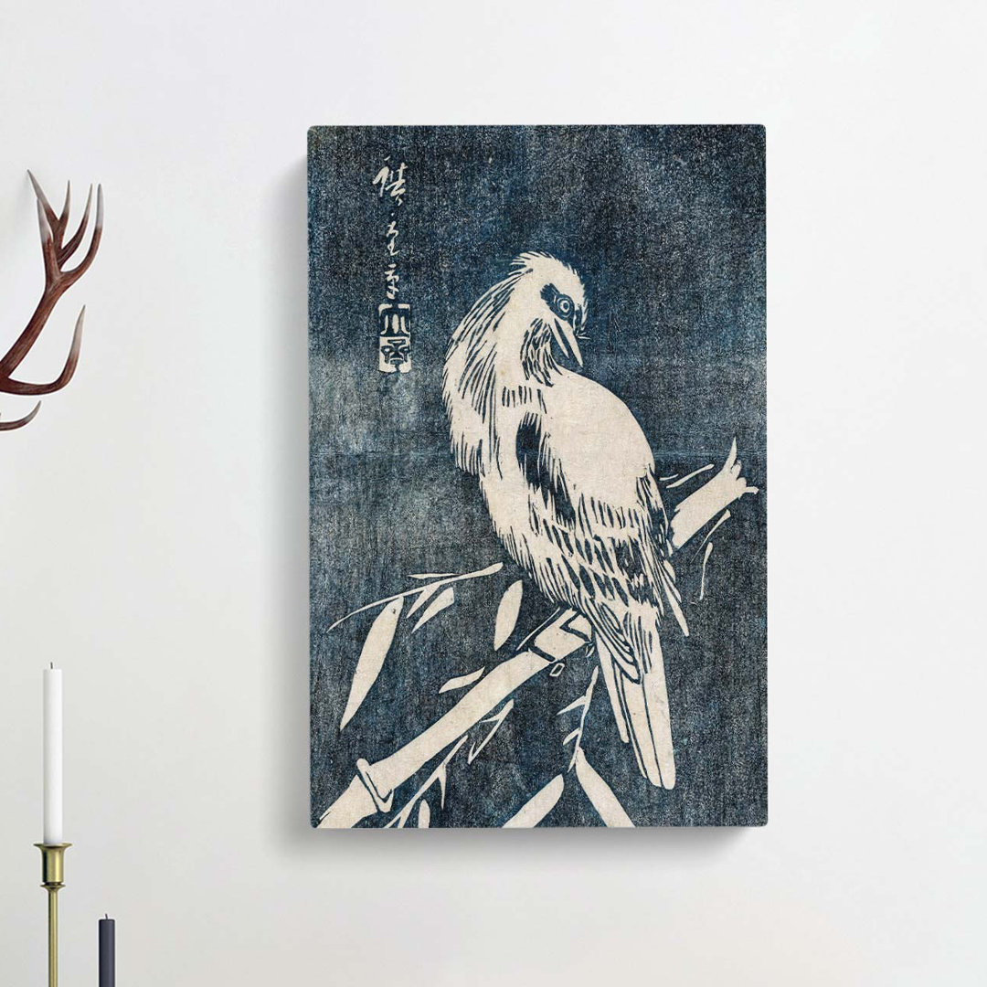 Cuckoo Bird by Utagawa Hiroshige - Wrapped Canvas