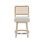 Oasis Swivel Upholstered Stool with Solid Wood Frame