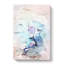 Pale Pink Water Lily In Abstract - Wrapped Canvas Painting-55308021