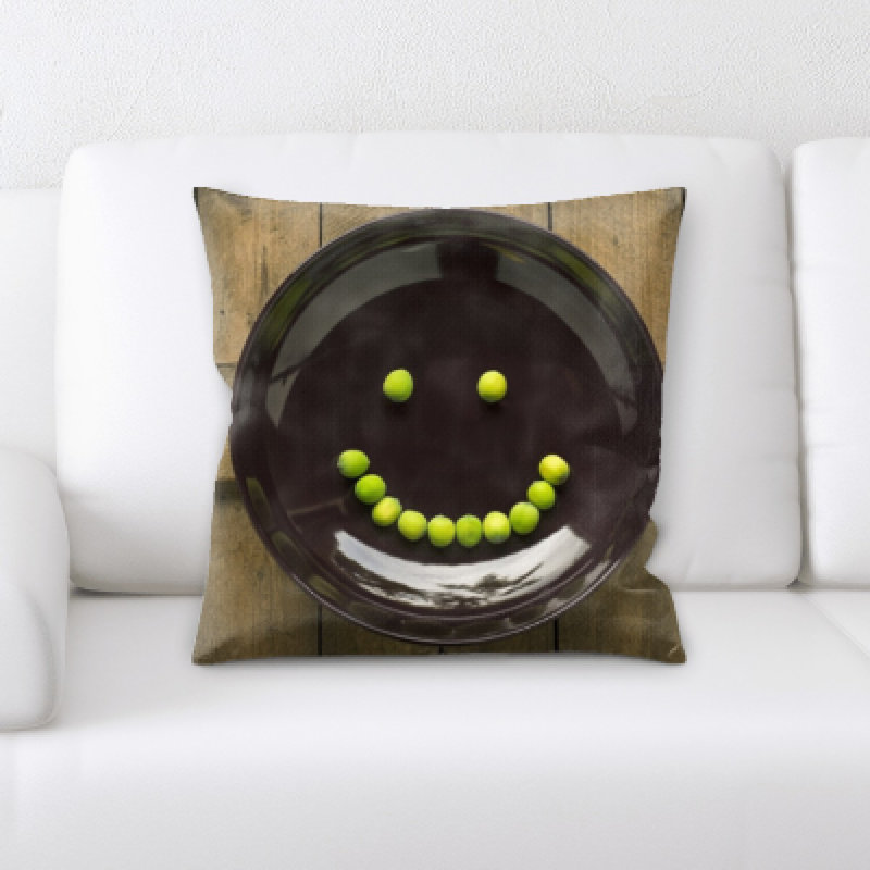 Microsuede Reversible Throw Pillow