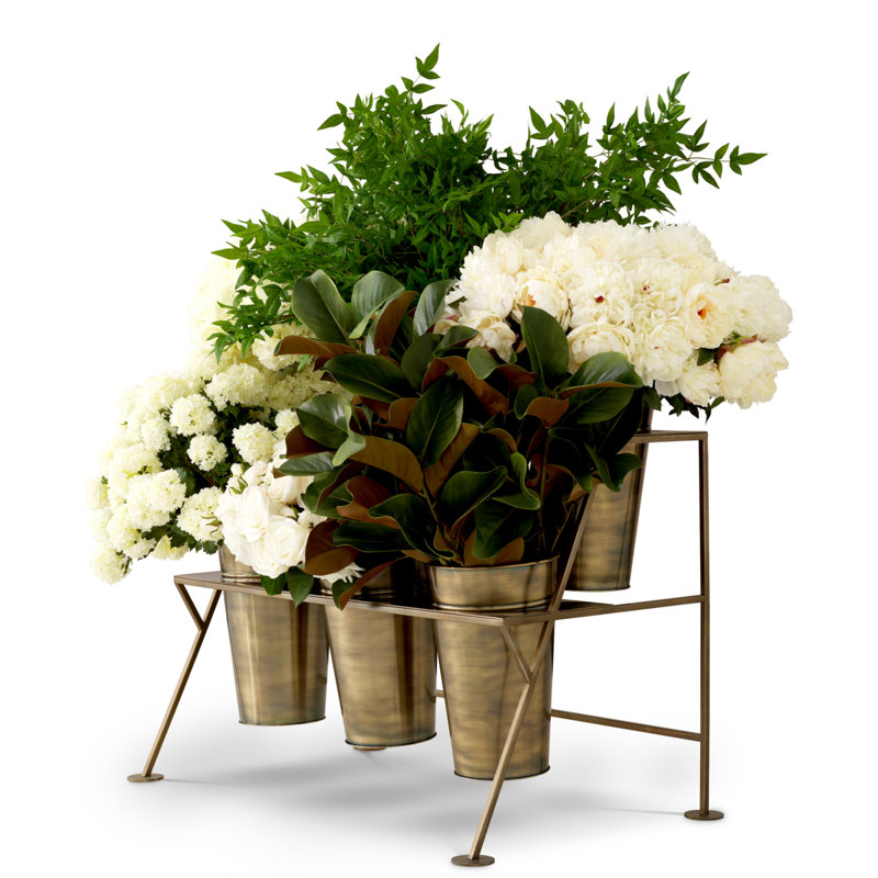 Maison Des Fleurs Metal Planter