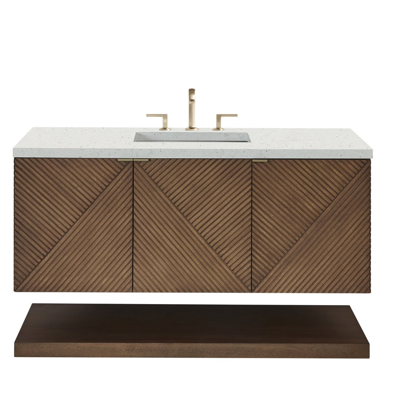 Marcello 48'' W Single Vanity, Lime Delight Quartz