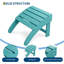 High-Density Polyethylene (HDPE) Outdoor Ottoman-24355882