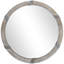 Miroir mural en bois