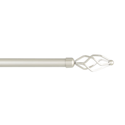 Adjustable Single Curtain Rod