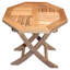 Outdoor Octagonal Teak Side Table
