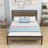 Bleiweiss Metal Platform Bed-1847935589-1847935586
