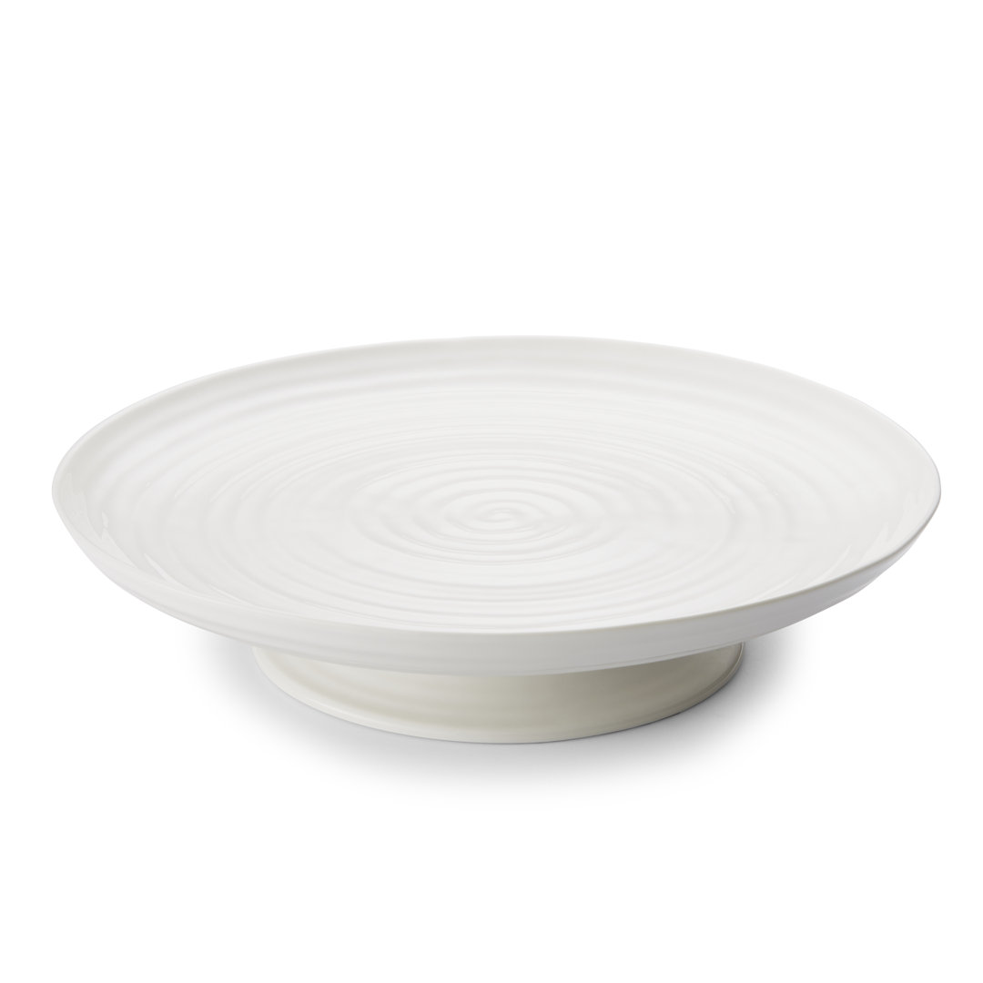 Portmeirion Sophie Conran White Cake Plate 12.25X2.5" Wh Portmeirion