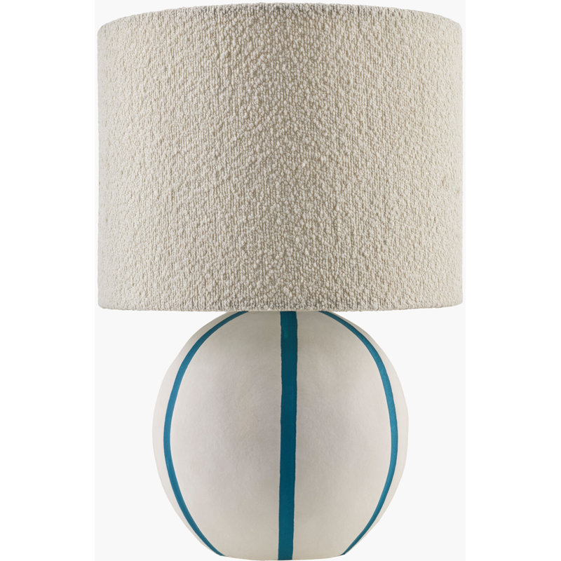 Kowal Kinki Table Lamp, Cream/Blue