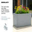 Frostproof, Concrete Effect Garden Planter Pot with Drainage Holes-1842319453-1872882624