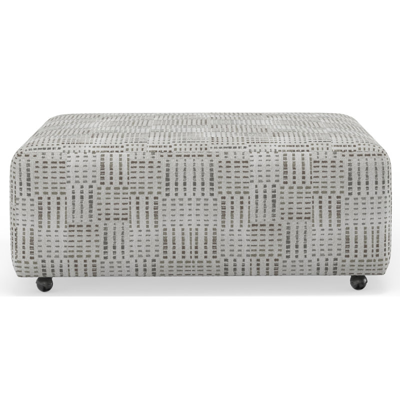 Repose-pieds cocktail Sikorski, Brun/gris/beige