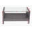 Emilene Glass Top Coffee Table