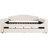 Elegant Upholstered Daybed In Beige, With Storage, Trundle And Entertainment System Beige Fleece Storage Trundle, Integrated For Enjoyable Life Time-1701251040-1701251069