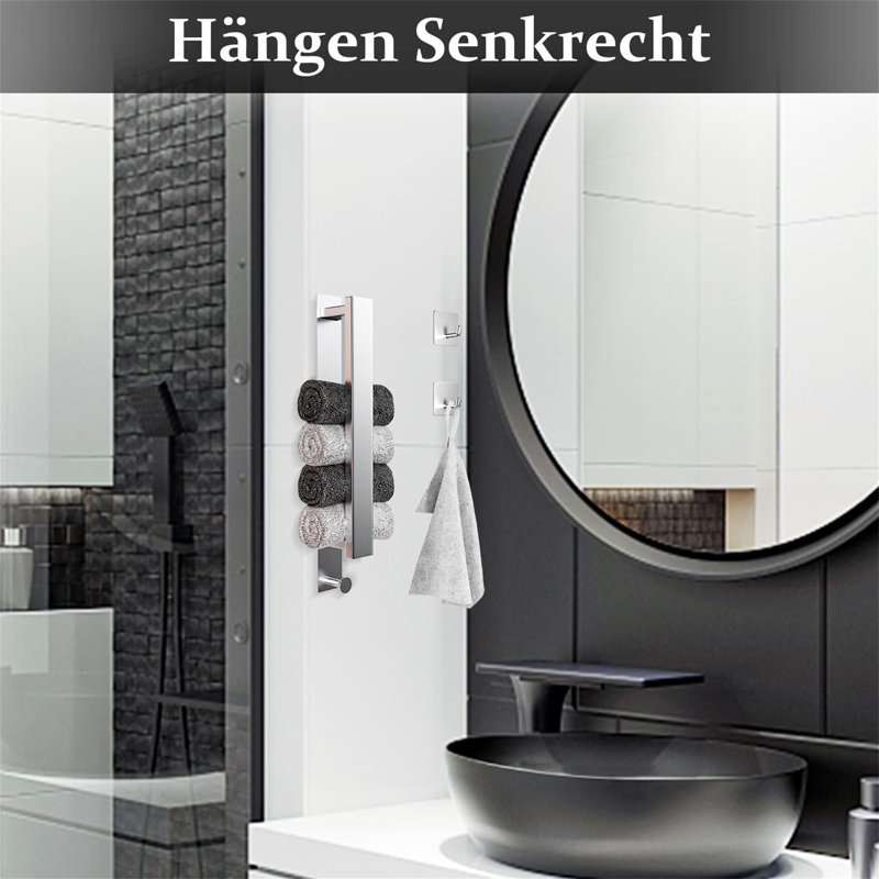 Goodridge Towel Rack, Stainless Steel