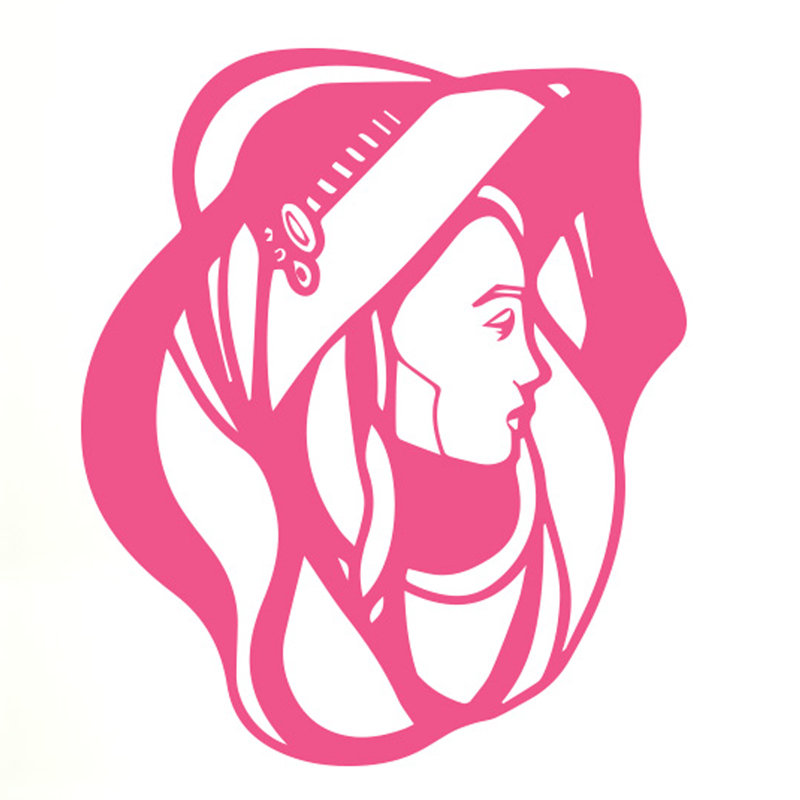 Wall Decal, Pink, Large