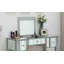 Ensemble coiffeuse avec tabouret et miroir Salyer-535590344
