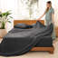 Ensemble de draps Bare Home - Draps en lin ultra doux - Pochettes profondes - Draps et taies d'oreiller-70770706-70770715