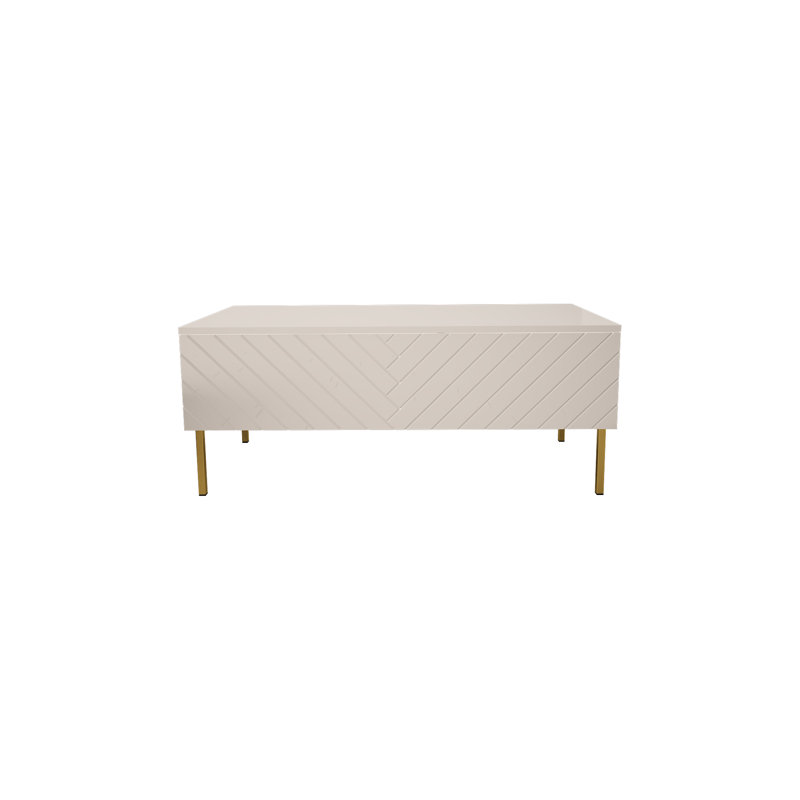 Antich Four Leg Coffee Table with Storage
