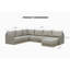 Ensemble de conversation pour patio 7 pièces avec repose-pieds, canapé modulaire d'extérieur en forme de L avec coussin, ensemble de conversation pour jardin-1662669579