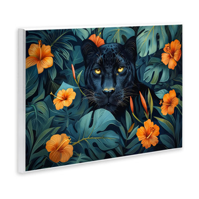 Plaque murale cachée «Panther's Paradise» par Ray Powers