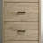 32"W 4-Drawer Chest With Black Handles-1383793737