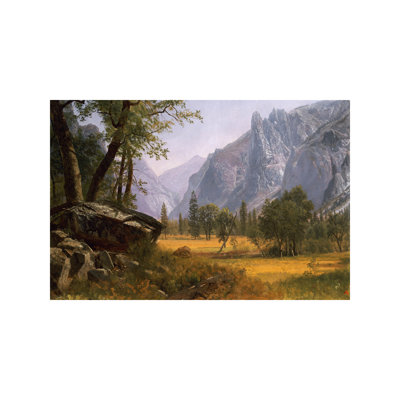 Yosemite Valley by Albert Bierstadt - Painting on Canvas