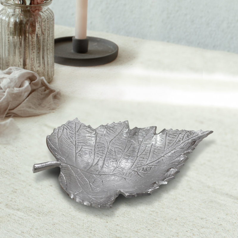 Red Barrel Studio® Aluminum Tray, Silver