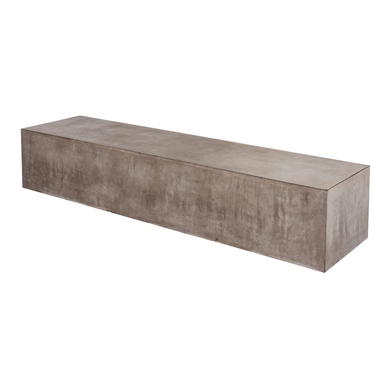 Perpetual Outdoor Bench, Slate Gray