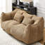 Grey Chenille Chair With , Provides Comfort In Different Rooms Two Foam Core, Enhances Indoor Relaxation-130794359