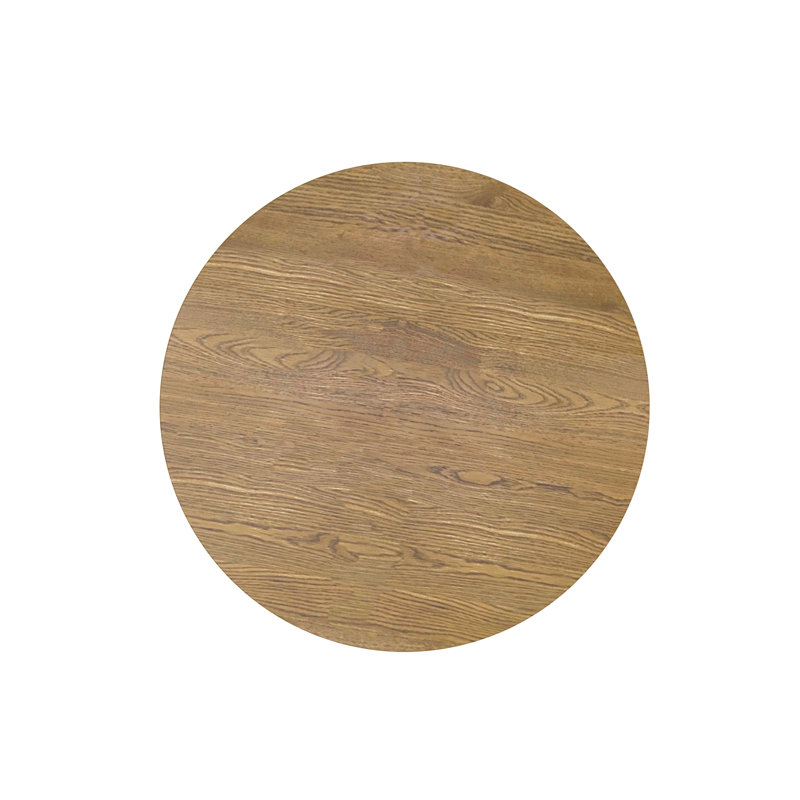 Crosby Round Coffee Table, Oak