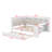 All-in-One Sleep and Study Daybed with Upholstered Backrest, Bookcase, Pull-Out Guest Bed, Power Hub, and Ambient LED Strips-134013213