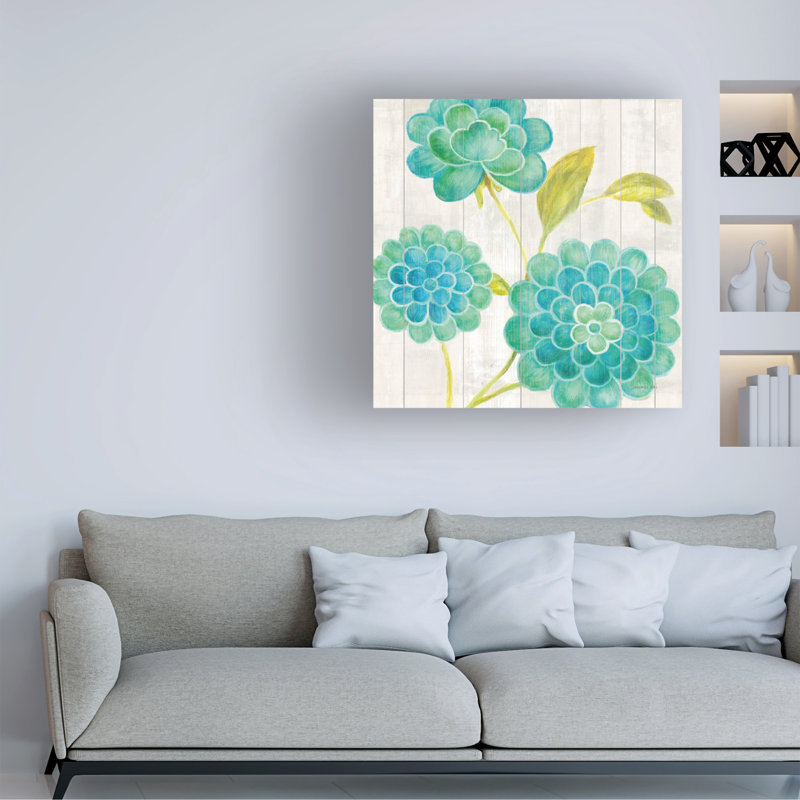 Œuvre d'art sur toile «olog », H 14 po x l 14 po