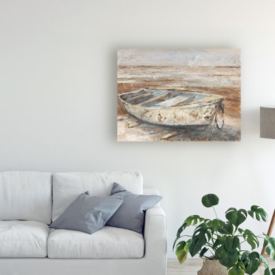 Reproduction d’art sur toile patinée « been Rowboat I » par Ethan Harper