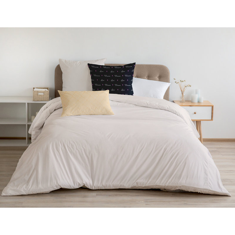 Coussin décoratif en polyester, H 18 po x l 18 po, Carré