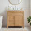 30 Inch Bathroom Vanity with Integrated Sink,Flip-Out Drawer