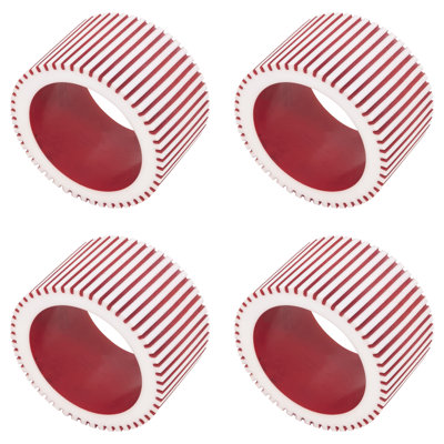 Ribbed Napkin Ring (Set of 4)