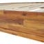 Base de lit avec tête de lit Vivian DELUXE - bois d'acacia-775379058-797625049