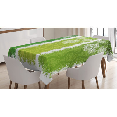 Geometric St. Patrick's Day Tablecloth